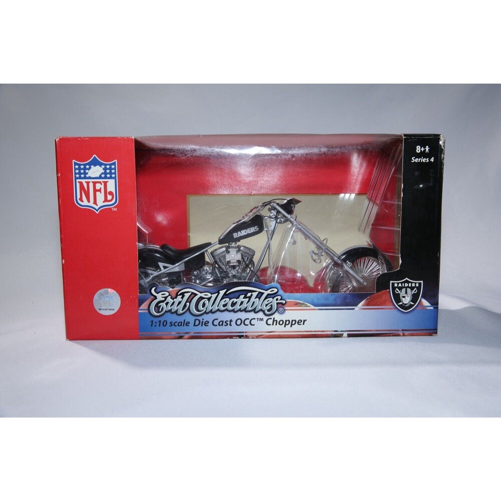 Ertl Collectibles 1:10 Scale Die-Cast OCC Chopper Oakland Raiders NFL Series4NEW